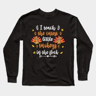 Thanksgiving Teacher Long Sleeve T-Shirt